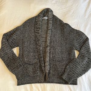 Knit Chunky Cardigan Sweater